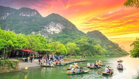 Tam Coc Rowing Boats